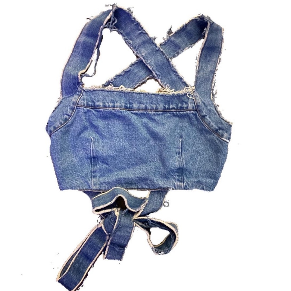 Denim Crop Top - 90’s / Grunge